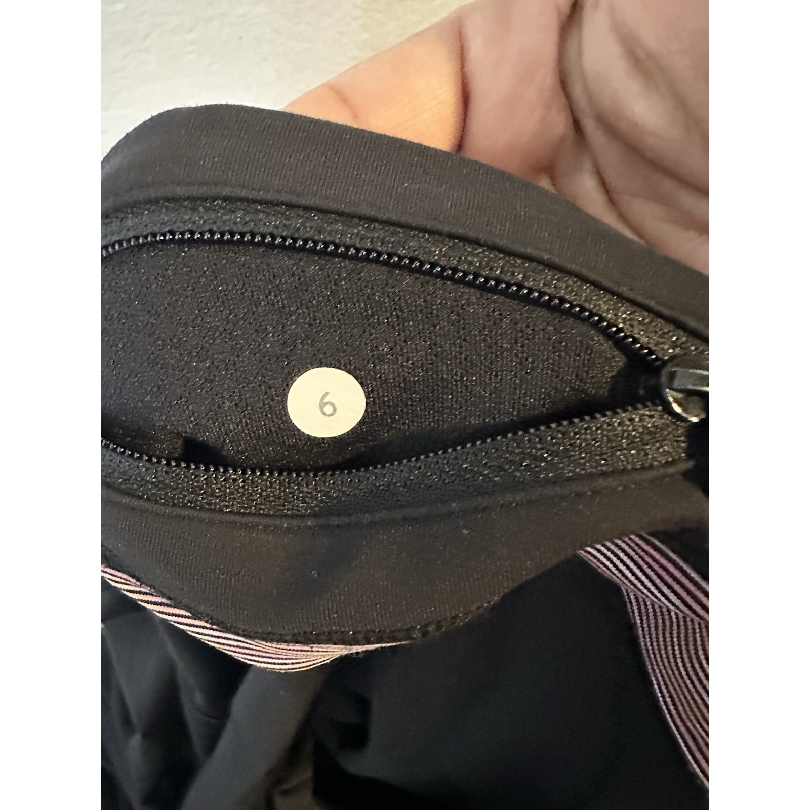 Lululemon Size 6 Black Compression Capri Leggings